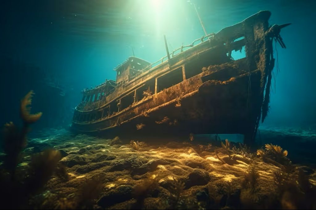 Afirmam que existem 250 navios naufragados repletos de toneladas de ouro e prata no meio do Pacífico, mas ninguém quer resgatá-los