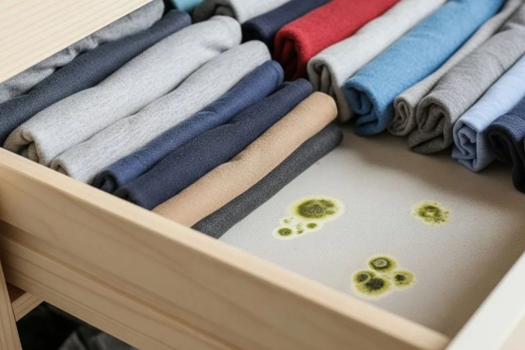 Sem sal grosso nem arroz: o truque para eliminar o cheiro de humidade do guarda-roupa e evitar a formação de bolor