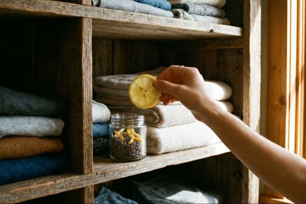Colocar uma rodela de limão no armário: para que serve e por que é recomendado
