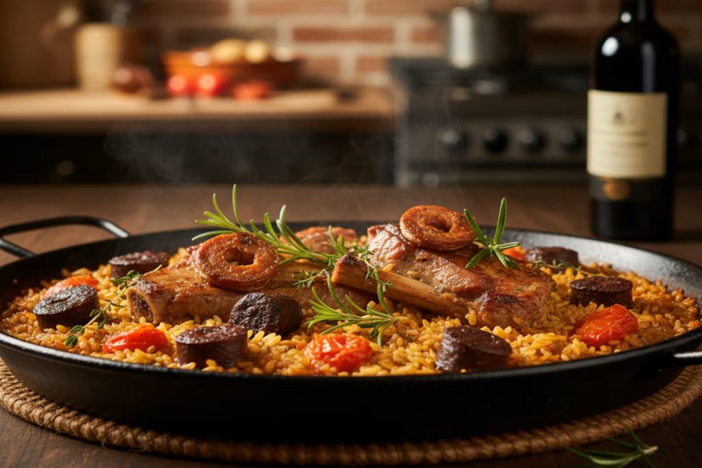 Chef: «Para tornar o arroz mais saboroso, adicionei uma mistura de duas especiarias».