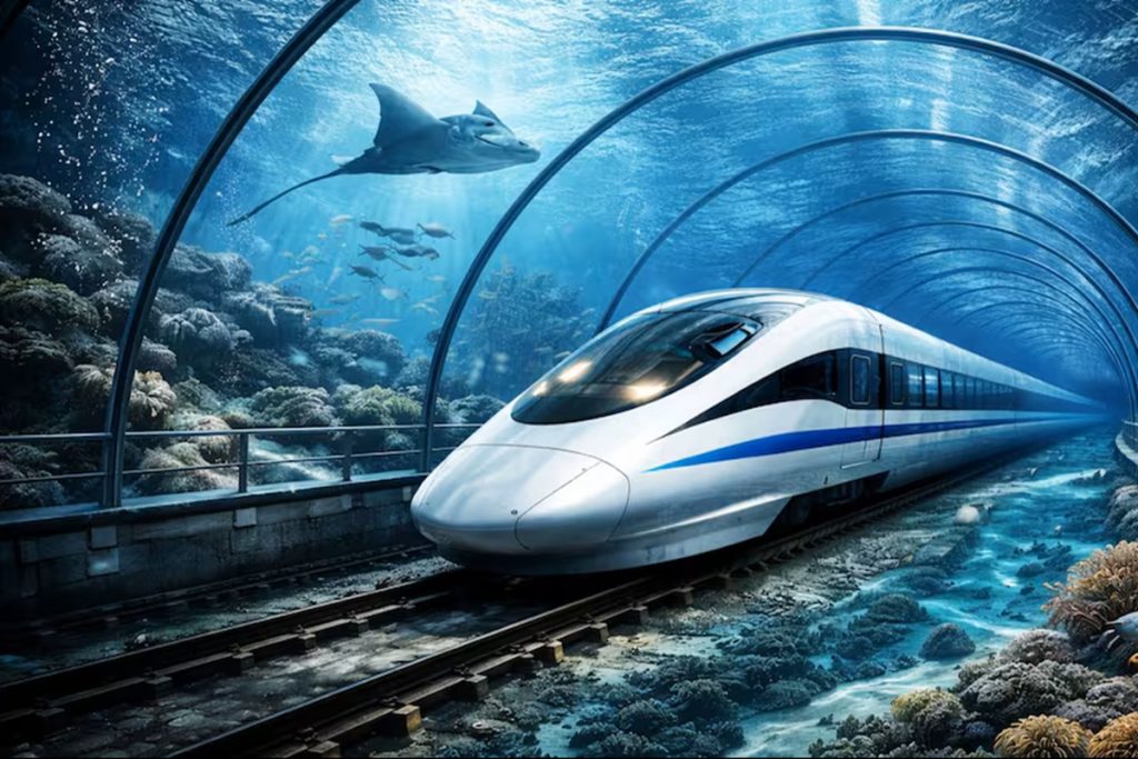 Construem o comboio submarino de alta velocidade mais longo do mundo: ele passará sob o oceano e ligará dois continentes em minutos